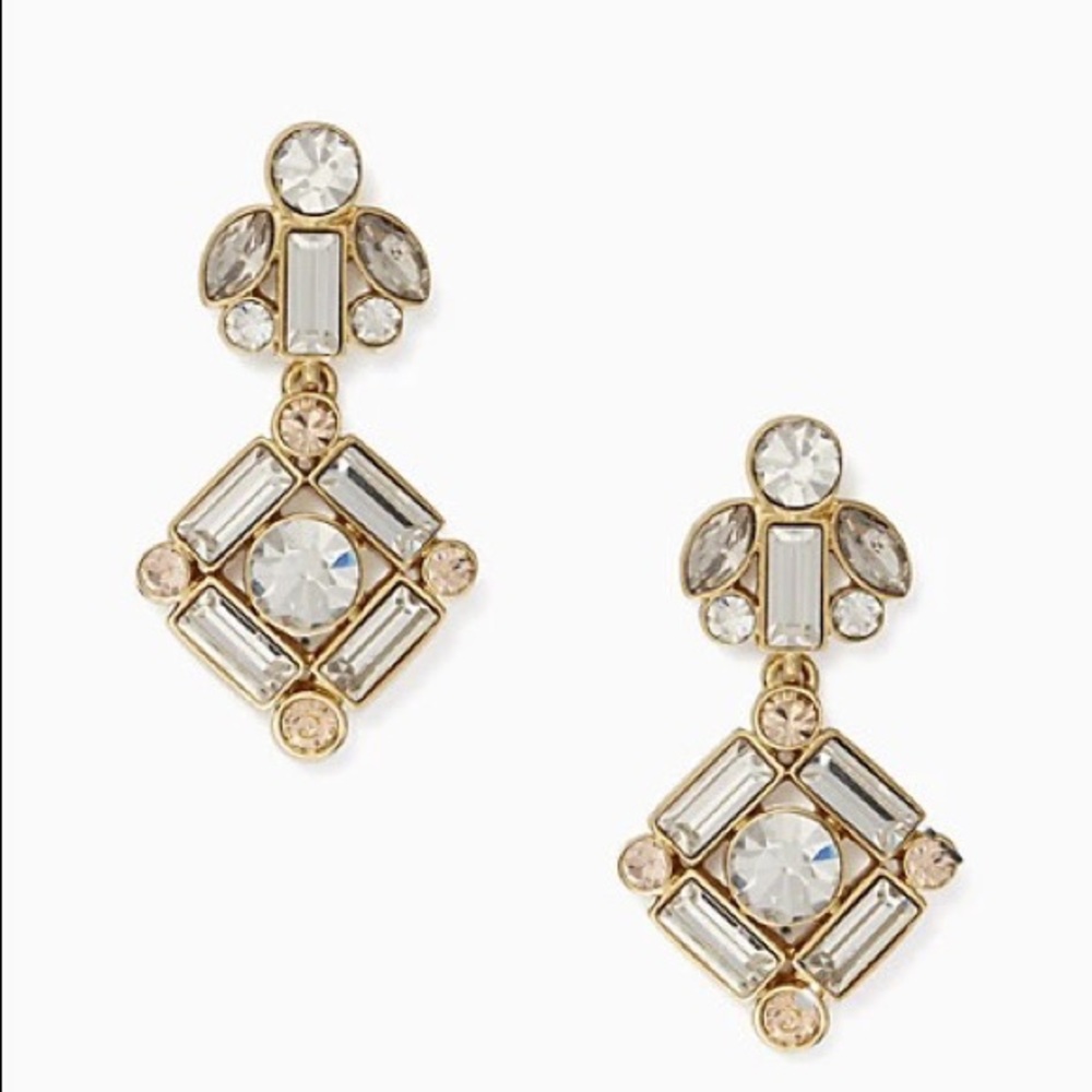 Kate spade cocktails and convos drop earrings NWT